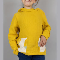 Musselinhoodie "NALOU"