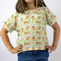 Musselin-Shirt "MIRA"