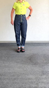Barrel-Jeans KATTIS | Papierschnittmuster