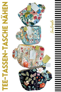 Schnittmuster TeeTassenTäschchen (2 Größen)