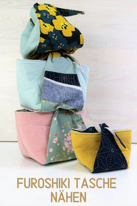 Furoshiki-Tasche | Schnittmuster in 3 Größen