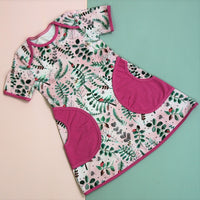 Jersey Kinderkleid | Schnittmuster "Yoko" | Größe 74 - 158