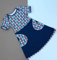 Jersey Kinderkleid | Schnittmuster "Yoko" | Größe 74 - 158
