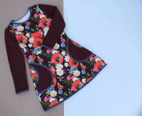Jersey Kinderkleid | Schnittmuster "Yoko" | Größe 74 - 158