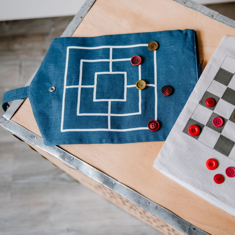 Spielset | Dame & Mühle to go
