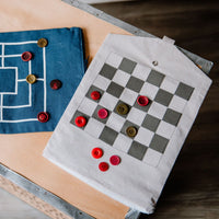 Spielset | Dame & Mühle to go