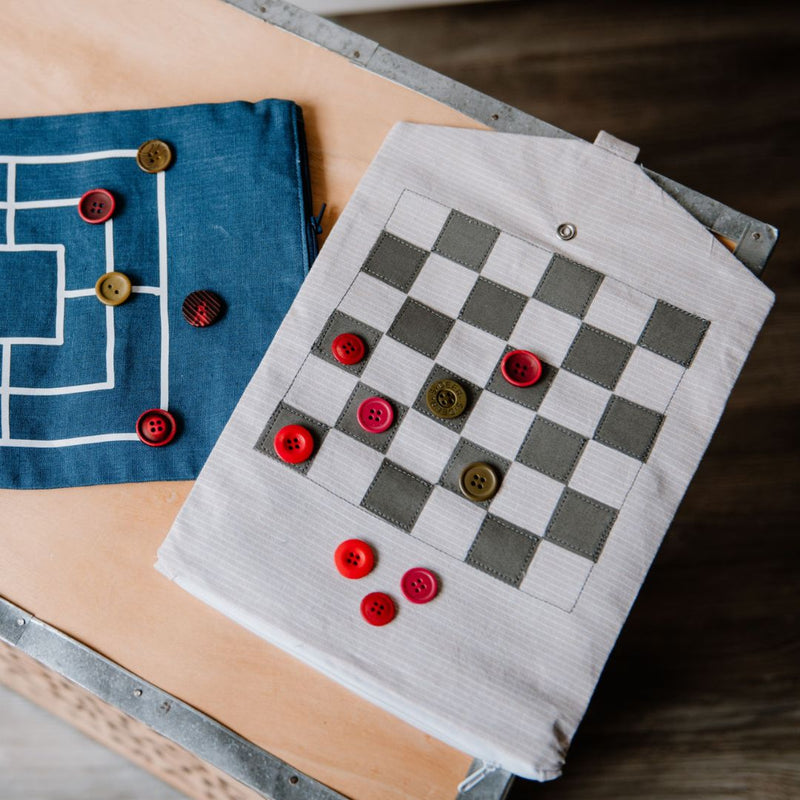 Spielset | Dame & Mühle to go