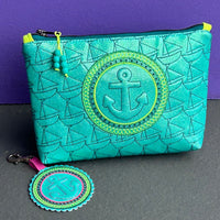 Stickdatei ANKERtasche | 2 Größen