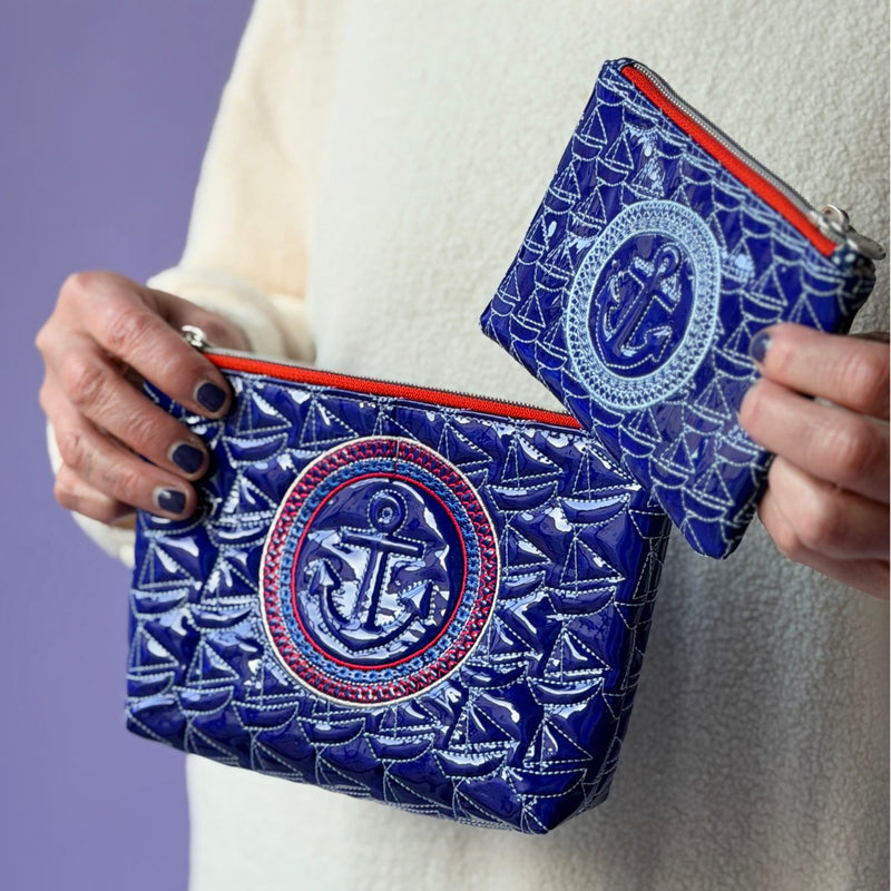 Stickdatei ANKERtasche | 2 Größen
