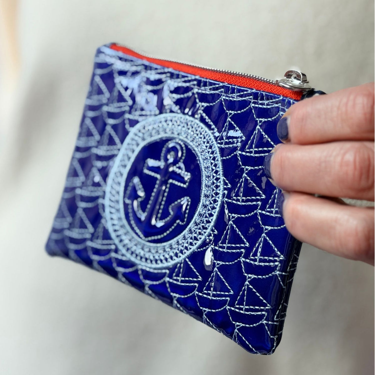 Stickdatei ANKERtasche klein