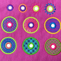 Digitale Stickdatei "Ösen-Stars"