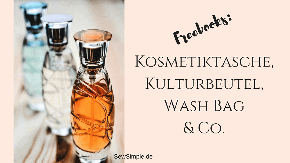 Freebooks: Kosmetiktasche, Kulturbeutel, Wash Bag & Co