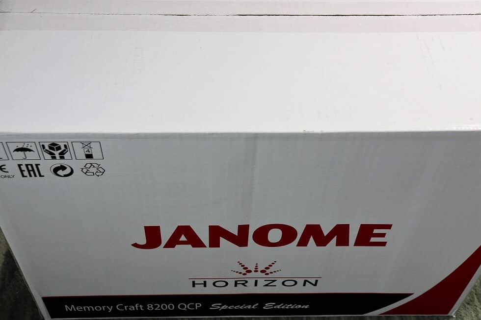 Janome Unboxing