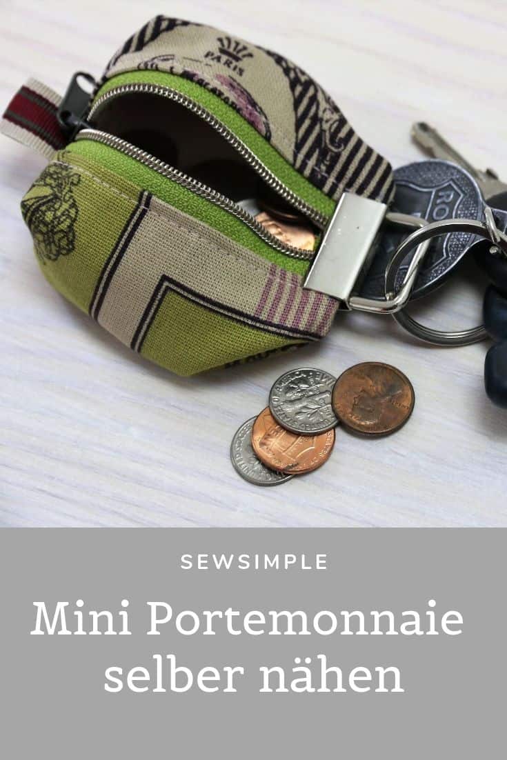 Kleine mini brieftasche beutel münzen geldbörse schlüsselkarteninhaber reiß DM