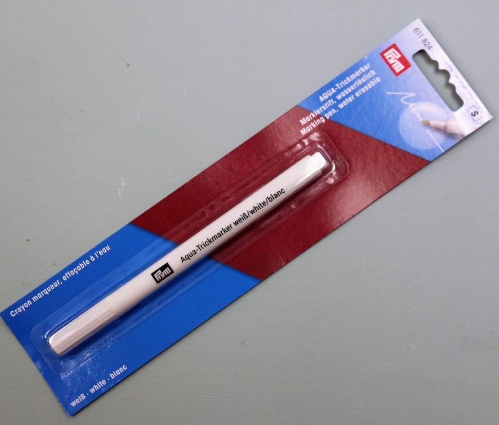 10xWärme Radierstift Markierstift  Für Stoff herstellung Textilmarker Weiß 