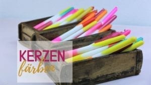Kerzen färben: Schnelle DIY Anleitung
