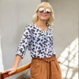 Shirt Schnittmuster, Shirtbluse Schnittmuster, Blusenshirt Schnittmuster, Bluse Schnittmuster, Shirt aus Webware nähen, Shirt MADDOU