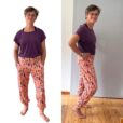 Yoga-Hose nähen, Yoga-Hose Schnittmuster YLVI, Sporthose nähen, Sporthose Schnittmuster